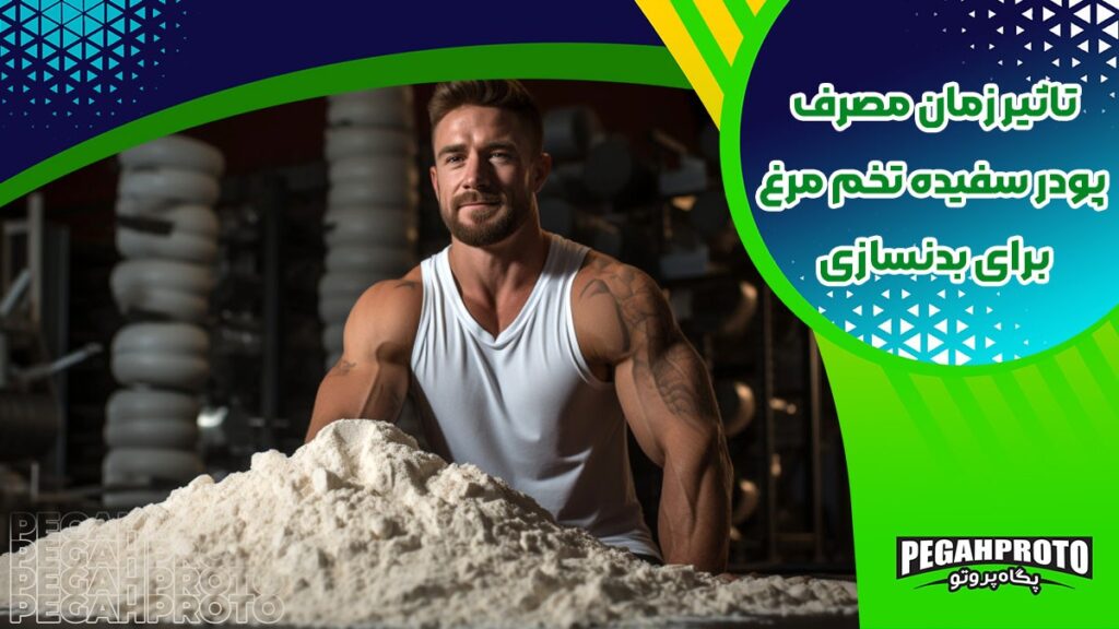 پودر سفیده تخم مرغ، میزان پروتئین